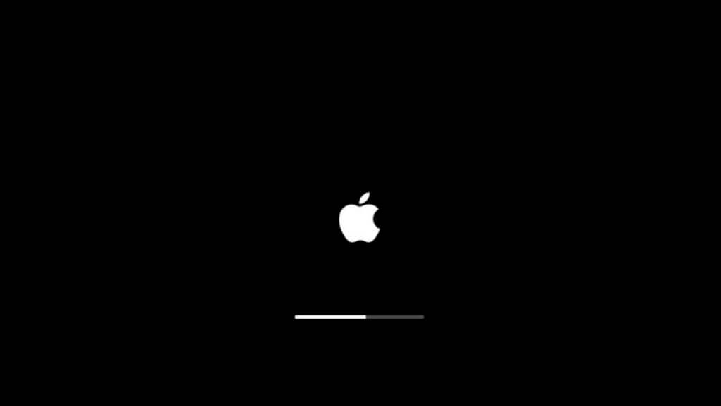 restart your macbook to fix the black screen on macbook