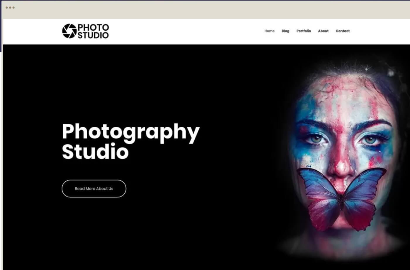 responsive theme for photography websites