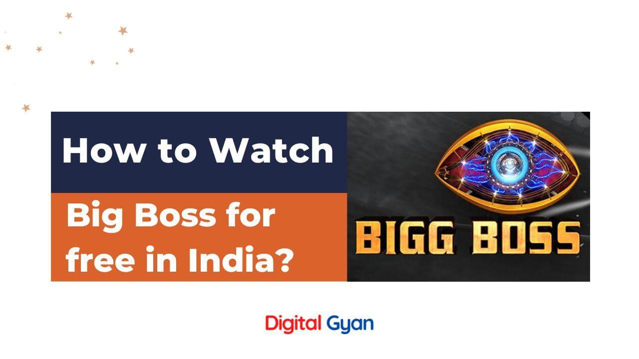 watch big boss for free